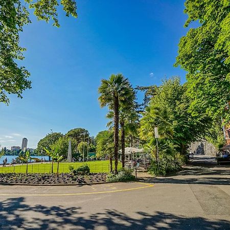 Soft Glam 1-Bedroom Appt - Lake & Mountain View Montreux Exterior foto